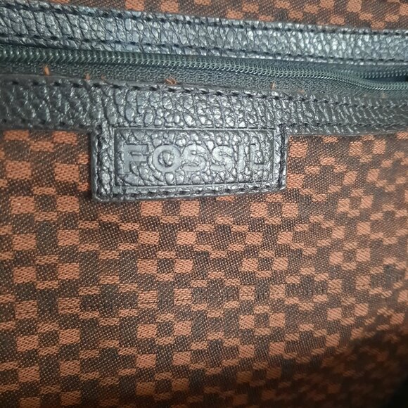 Vintage Fossil Doctor's Bag Satchel - Picture 6 of 9